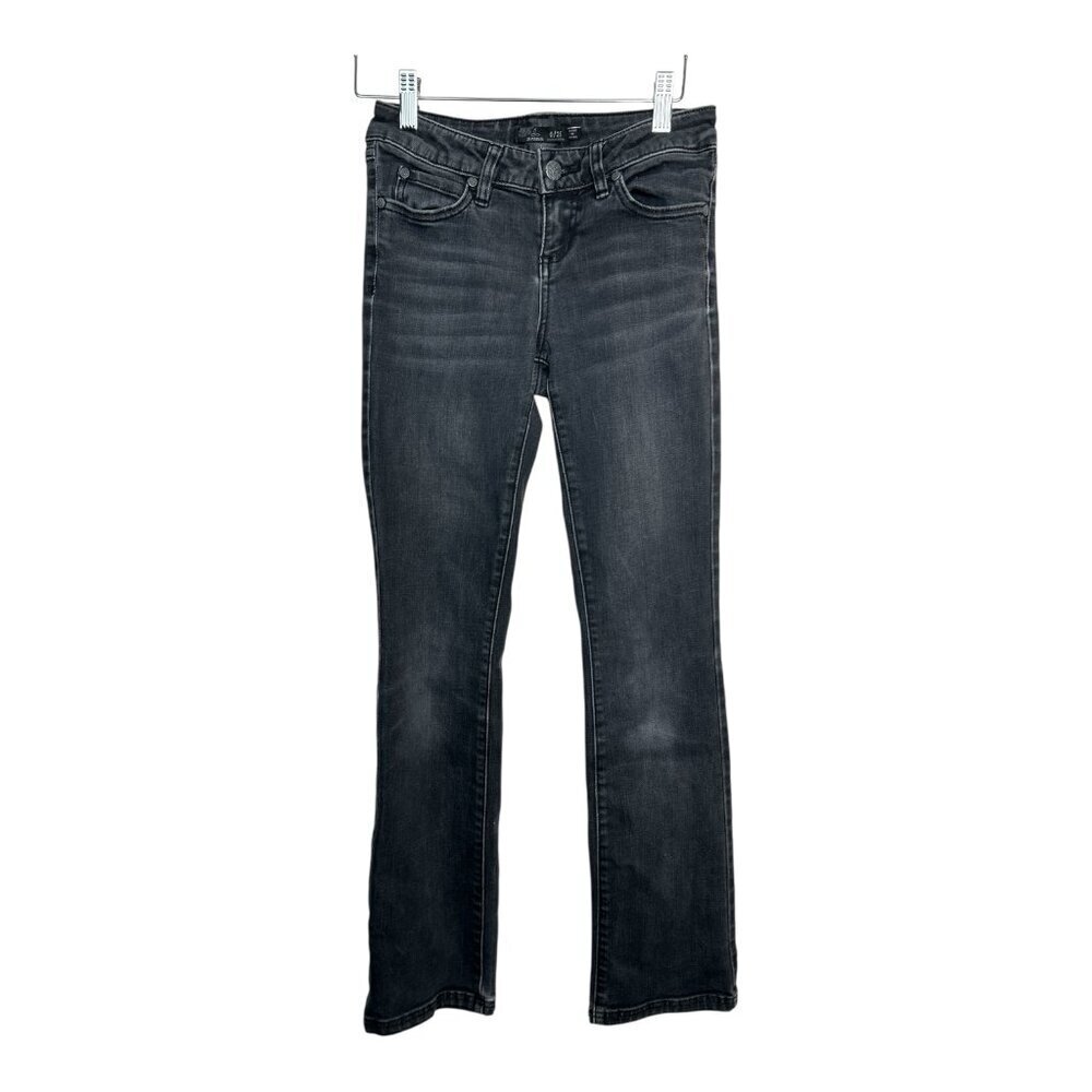 Prana‎ Women's Bootcut Black Denim Jeans Size 0/25 Organic Cotton